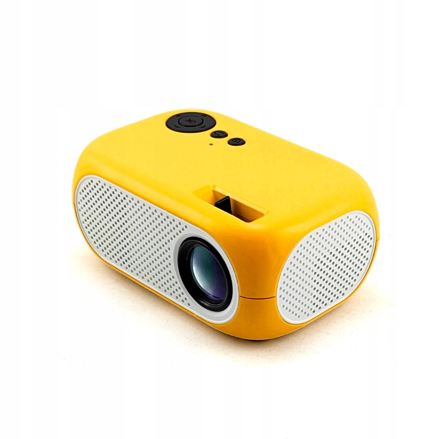 Mini Projektor Multimedialny LED Full HD USB Głośnik 2W Pilot Okulary 3D