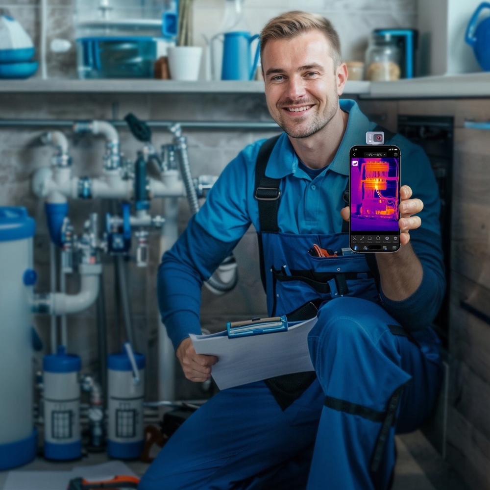 Kamera Termowizyjna HD InfiRay P2 Thermal Master Miniaturowa USB C + Etui