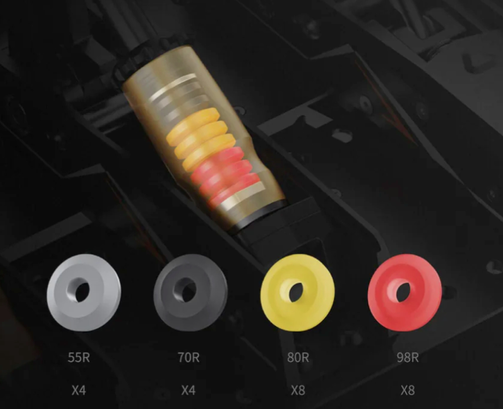 Zestaw dwóch pedałów gaz i hamulec Moza Racing CRP2 RS066 XBOX PC