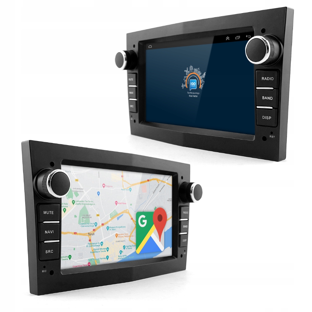 Radio 4GB RAM Opel 7" LCD Nawigacja GPS Android Auto WiFi GSM 4G Kamera