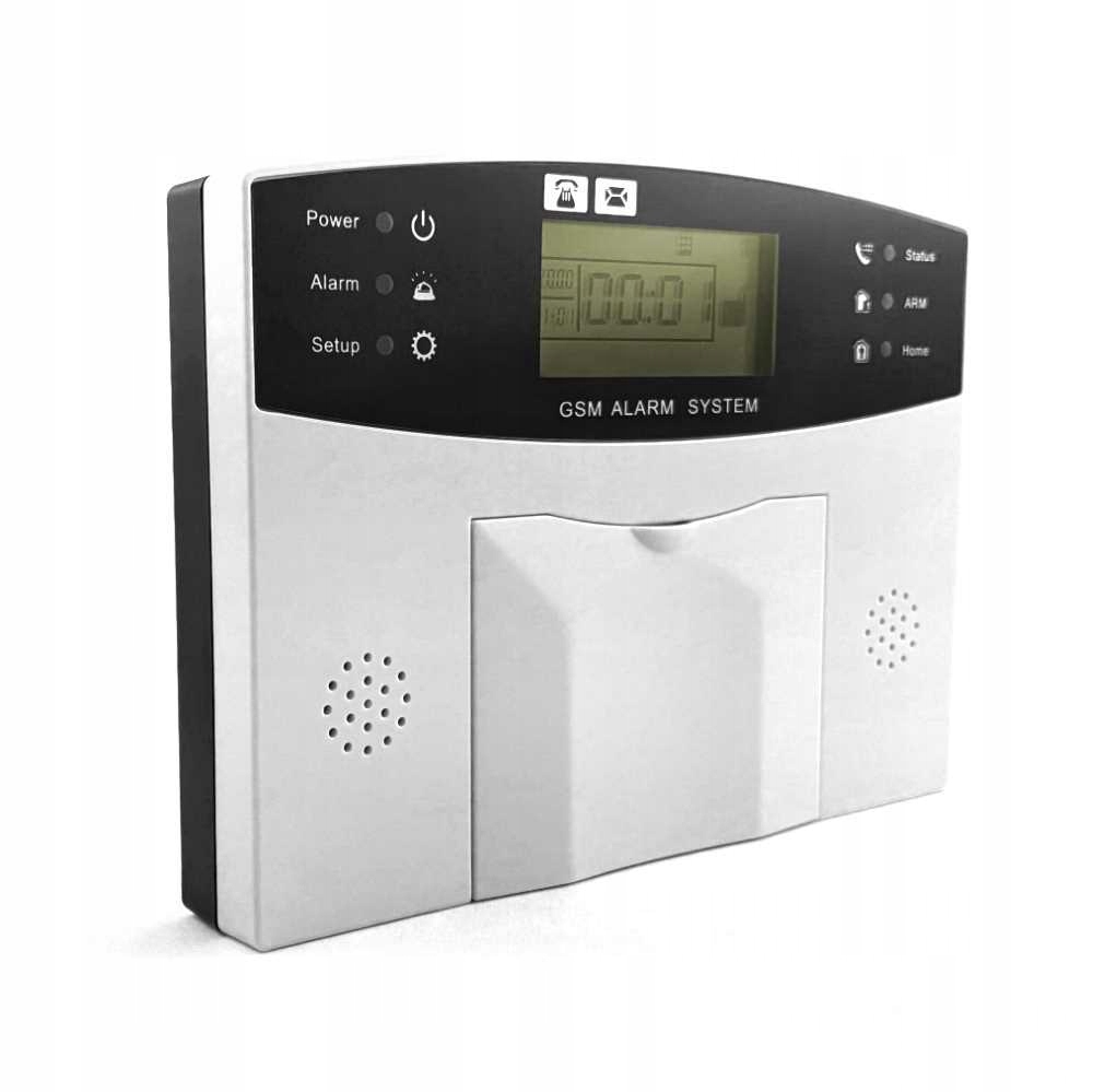 Alarm Zestaw Bezprzewodowy GSM WiFi Tuya Syrena 1x Czujnik PIR Pilot SIM