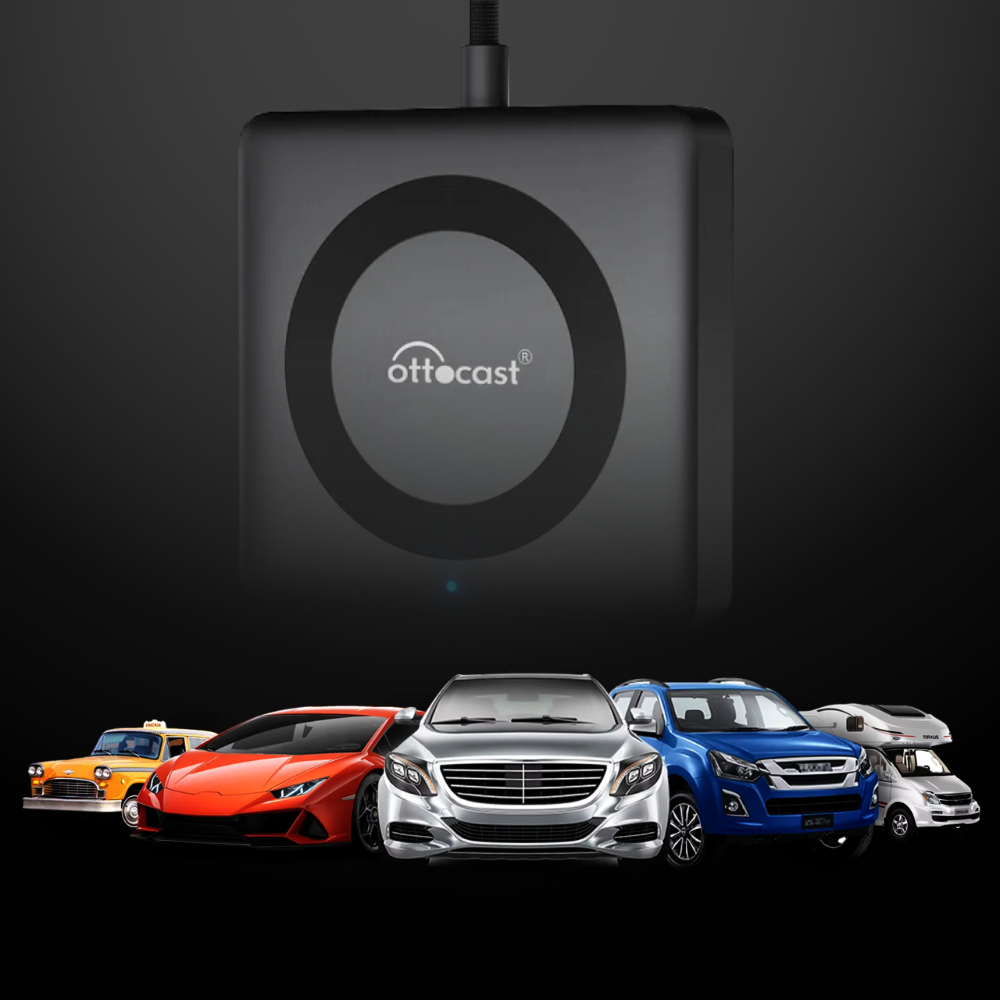 Bezprzewodowy Adapter CarPlay Android Auto Ottocast Car TV Mate MAX HDMI TV