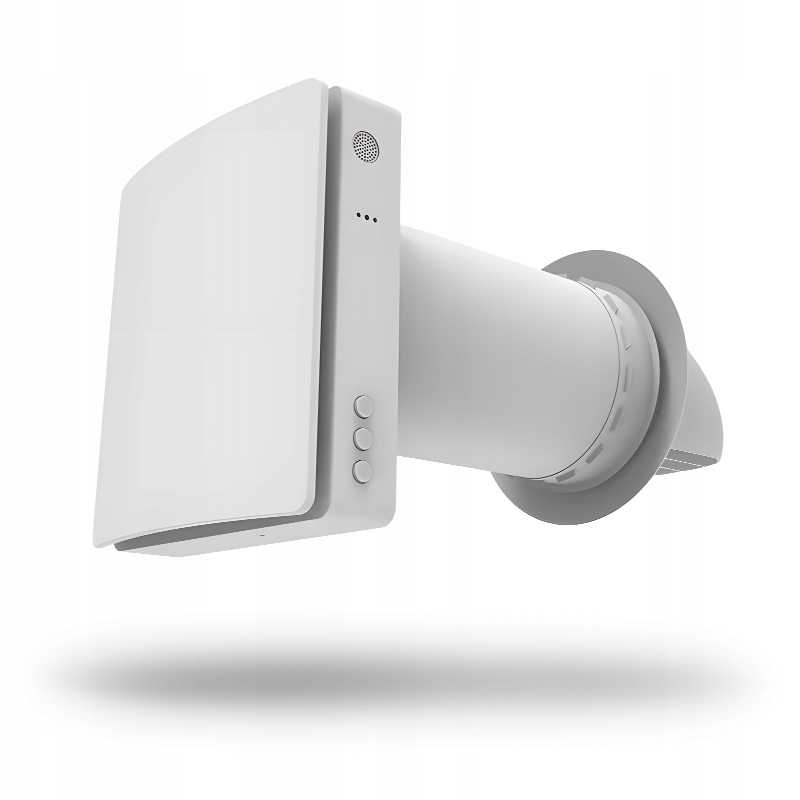 Rekuperator Ścienny WiFi Tuya Pilot Filtr 60 m3/h Wentylator 3 Prędkości