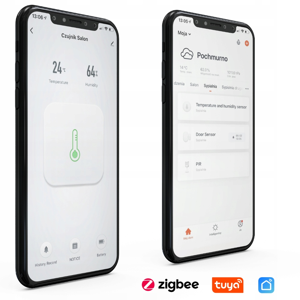 Bramka Wi-Fi Zigbee Smart Home Tuya Inteligentny Dom + Ładowarka USB 5V