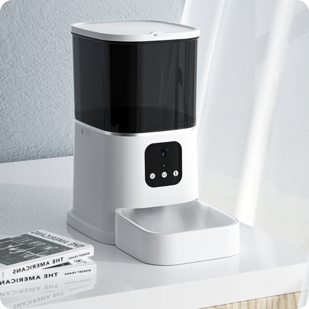 Automatyczny Podajnik Dozownik Karmy z Kamerą Tuya Smart Home WiFi