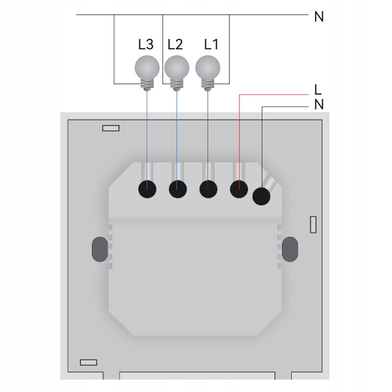 Panel LCD / pilot sterowania scen Tuya Zigbee
