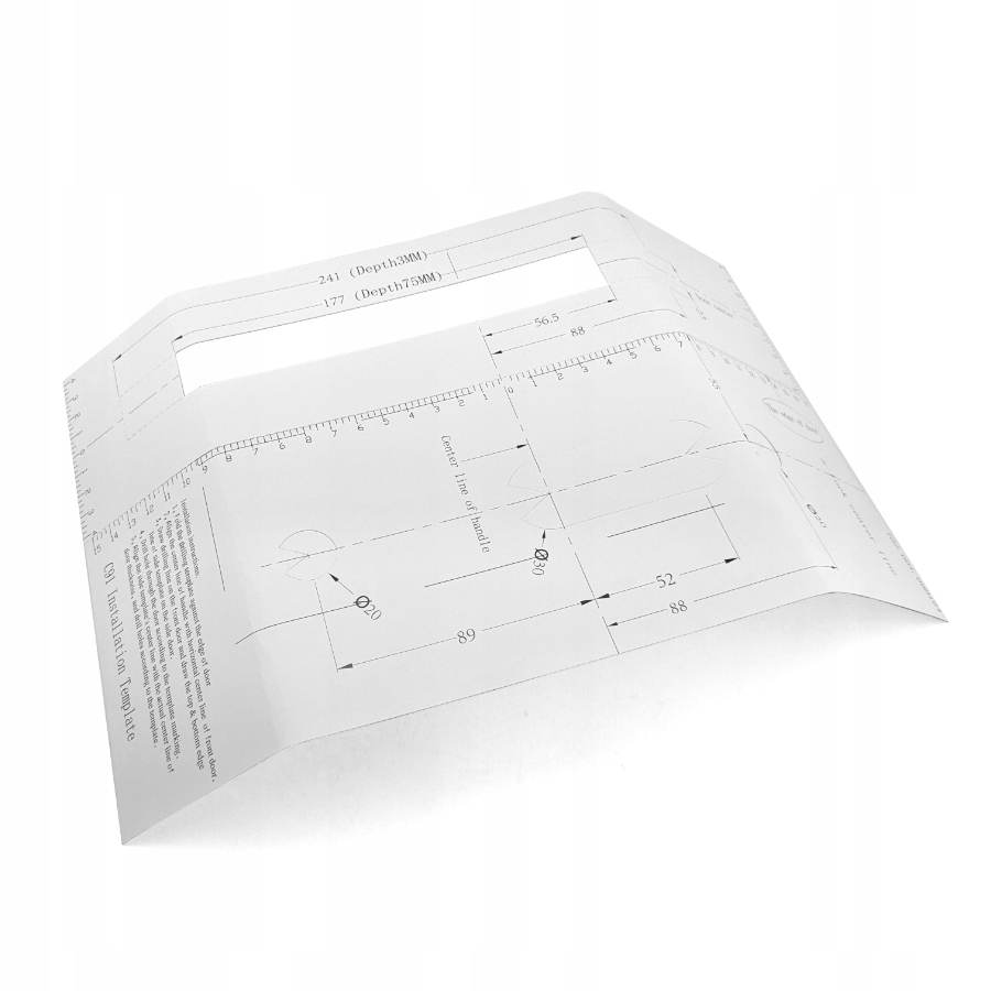 Inteligentna Klamka Tuya WiFi Wkładka Zamka Szyfr Kod RFID Odcisk Palca