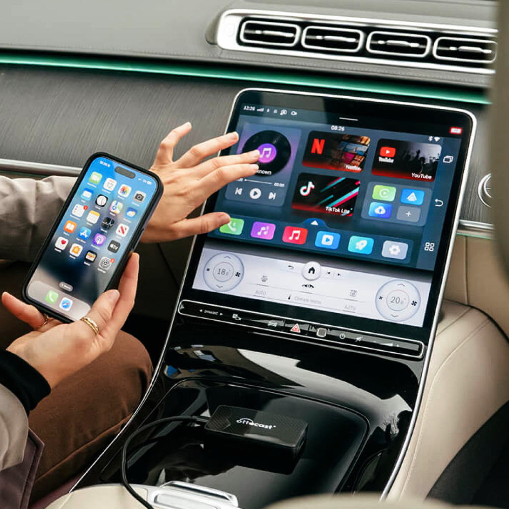 Bezprzewodowy Adapter Ottocast Play2Video Pro Android Auto CarPlay