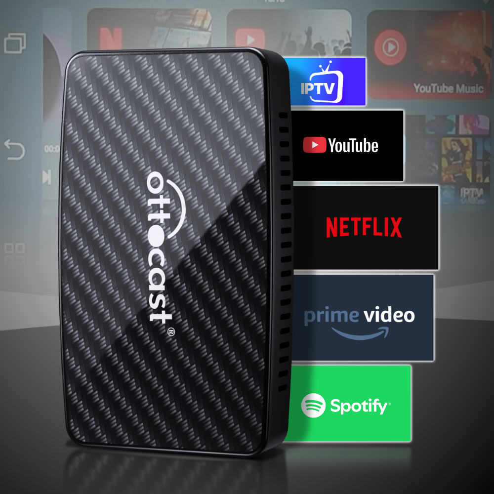 Bezprzewodowy Adapter Ottocast Play2Video Pro Android Auto CarPlay