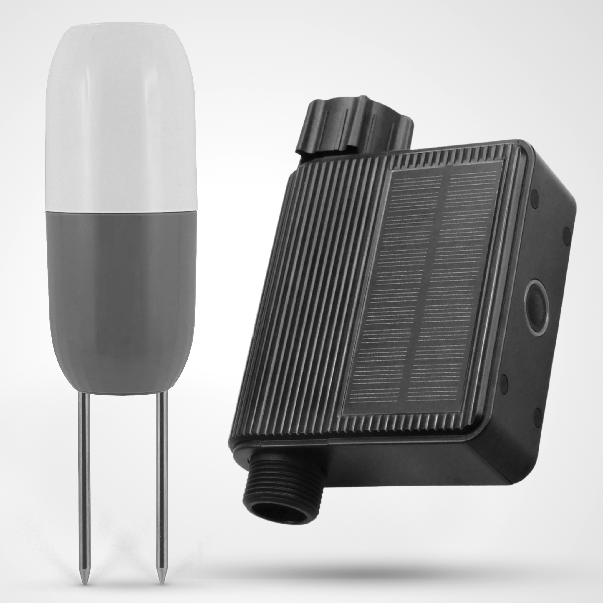 Ogrodowy Zawór Wody z Panelem Solarnym Automatyczne Nawadnianie WiFi Tuya