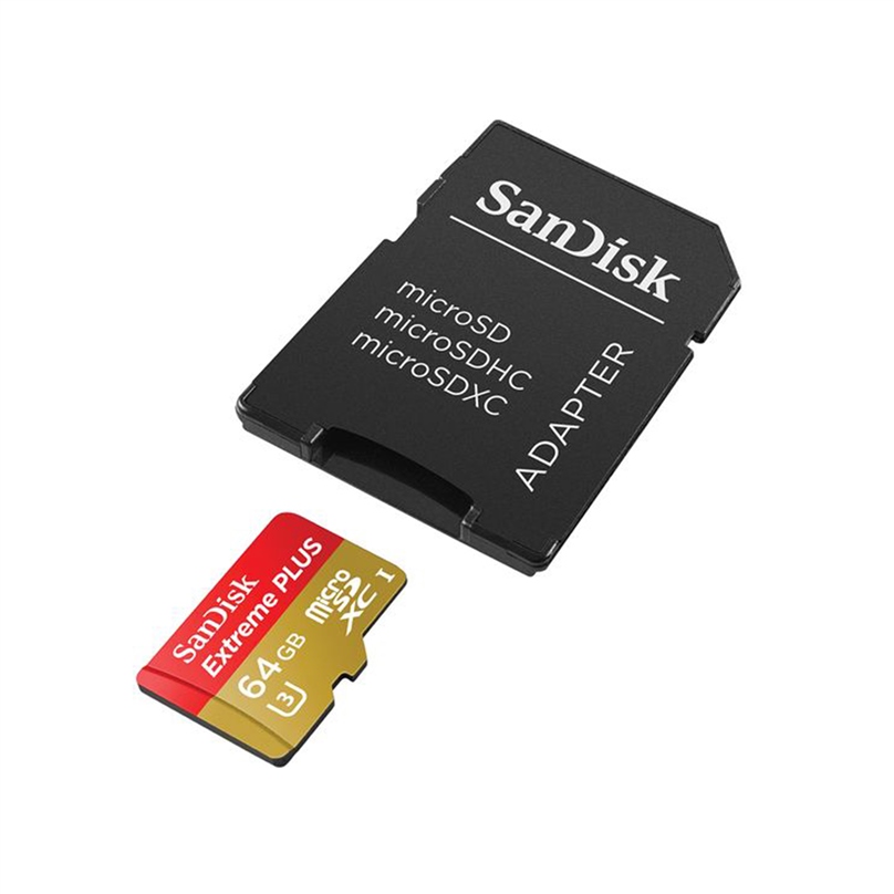 Karta SD SanDisk 64GB Extreme U3