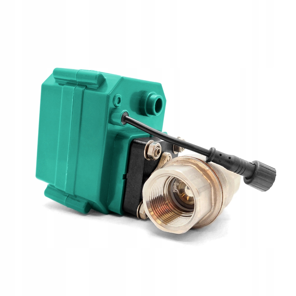 Automatyczny Zawór Kulowy Sterownik Przepływu Wody Rura DN15 Tuya Zigbee