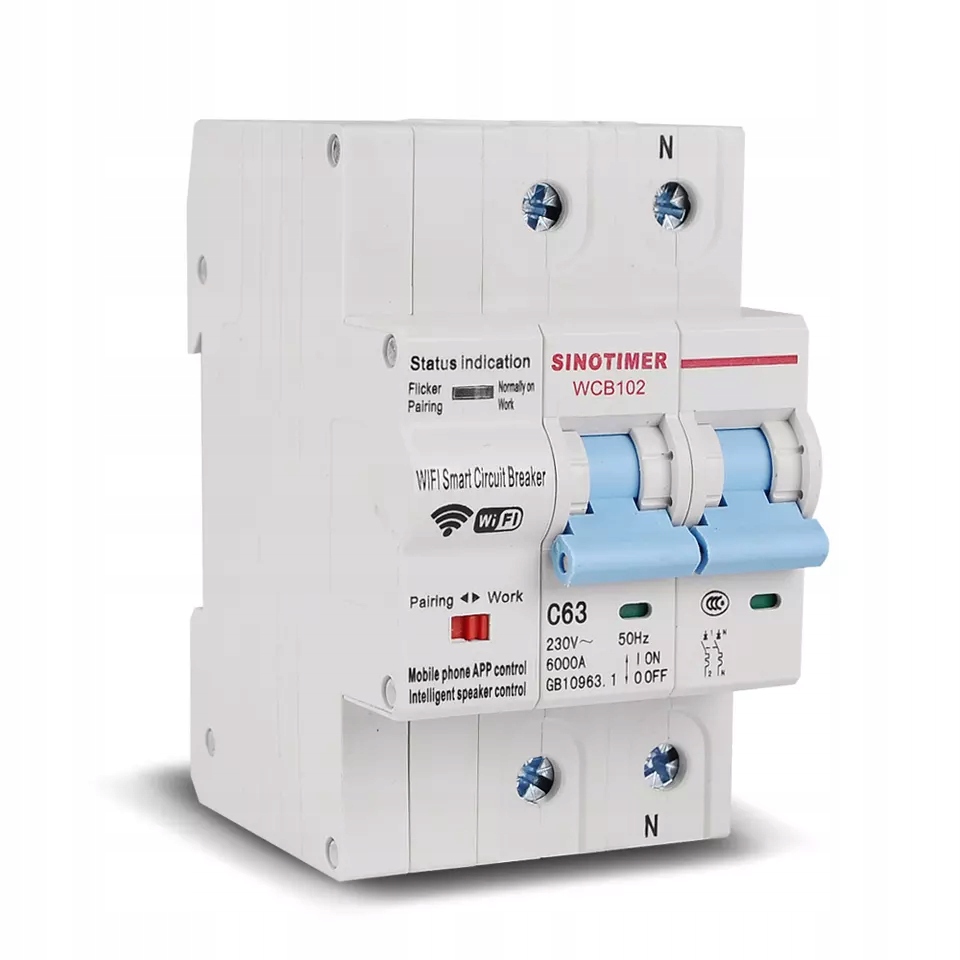 Wyłącznik nadprądowy / bezpiecznik - Zigbee 2P