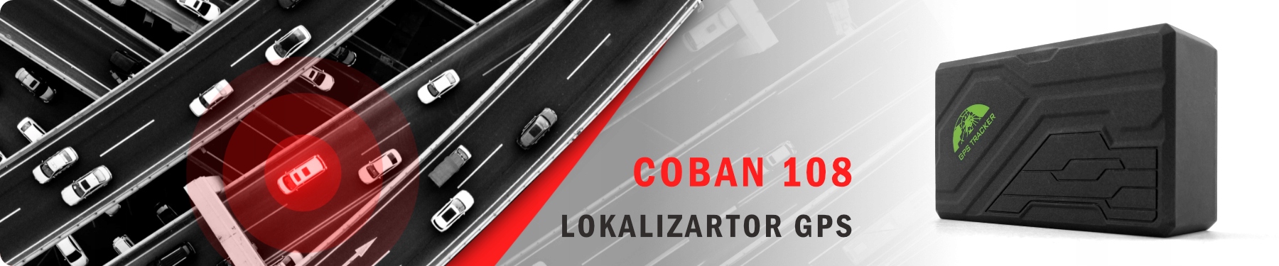 Samochodowy lokalizator GPS108 Coban z bat. 10Ah