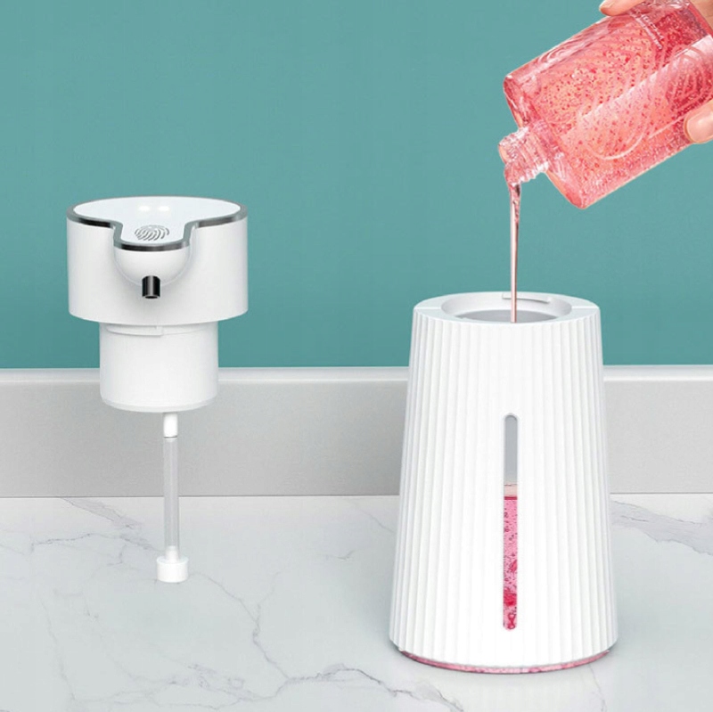 Bezdotykowy Dozownik Mydła Płynu 400ml Automatyczny Dyspenser Duży USB-C IR