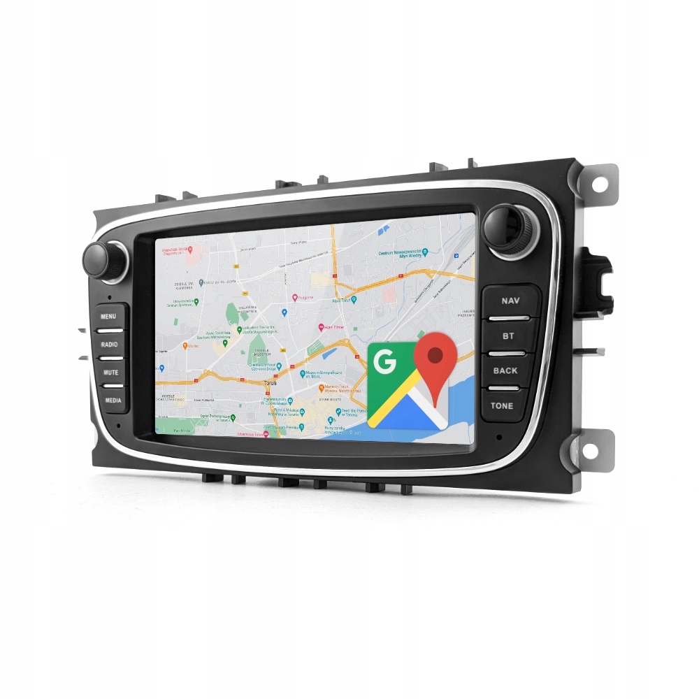 Radio 4GB RAM Ford 7" LCD Nawigacja GPS Android Auto WiFi GSM 4G Kamera
