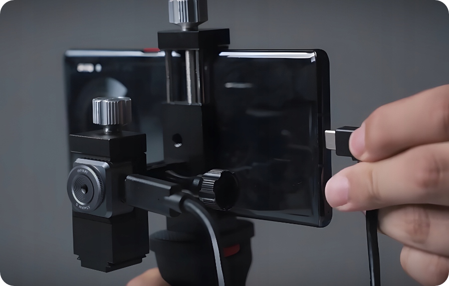 Kamera Termowizyjna InfiRay Xtherm T2L Statyw Laser Aplikacja Android USB C