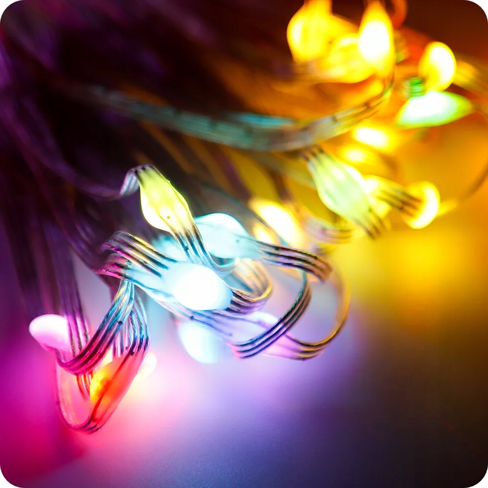 Lampki choinkowe LED Wi-Fi