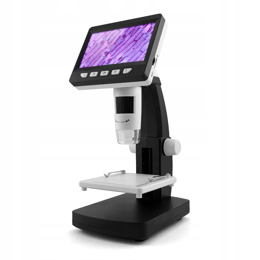 Mikroskop Cyfrowy 1000x Inskam 306-B Ekran LCD 4.3" FullHD 1080p 2 Mpx USB