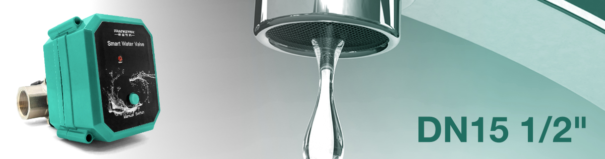 Automatyczny Zawór Kulowy Sterownik Przepływu Wody Rura DN15 Tuya Zigbee