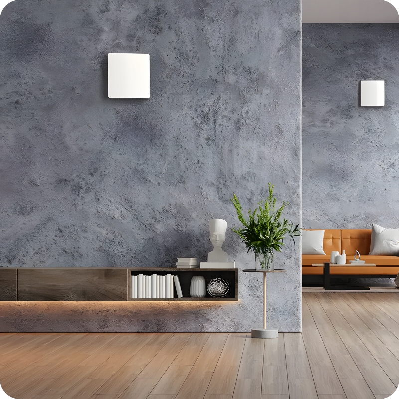 Rekuperator Ścienny WiFi Tuya Pilot Filtr 60 m3/h Wentylator 3 Prędkości