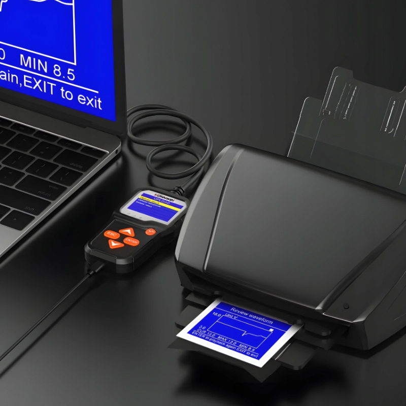 Tester Akumulatorów Konnwei KW650 LCD Miernik Cyfrowy 6V 12V Polskie Menu