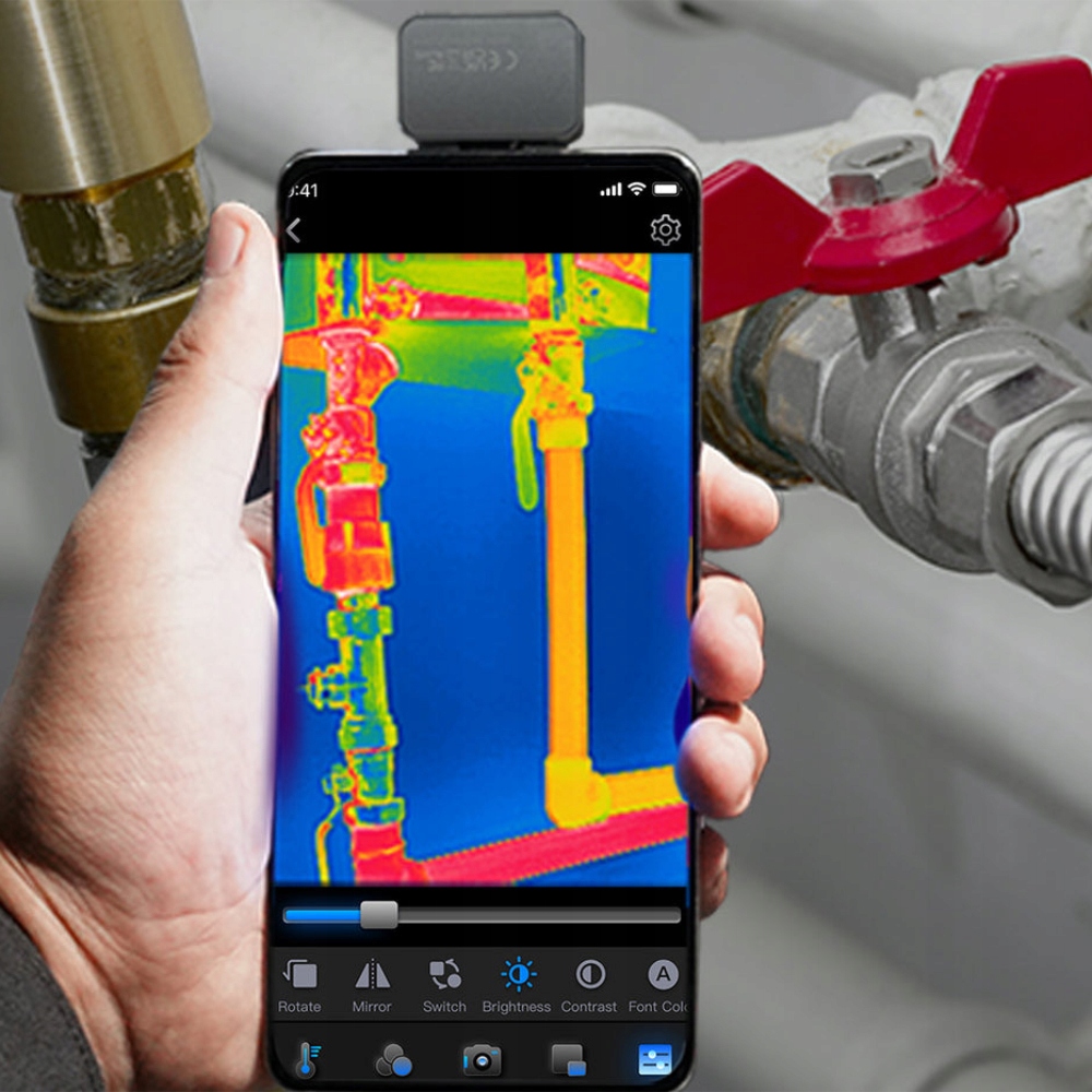 Kamera Termowizyjna HD InfiRay P2 Thermal Master Miniaturowa USB C + Etui