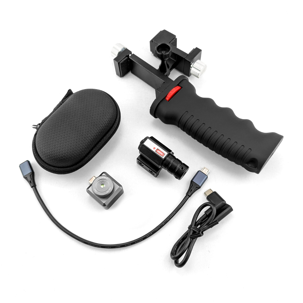 Kamera Termowizyjna InfiRay Xtherm T2L Statyw Laser Aplikacja Android USB C