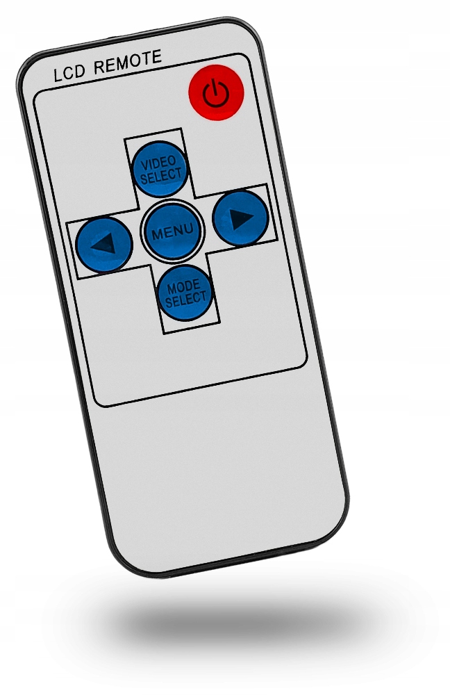 Monitor LCD Ekran 7" do Kamer Cofania Bus Ciężarówka Przewodowy RCA Chinch