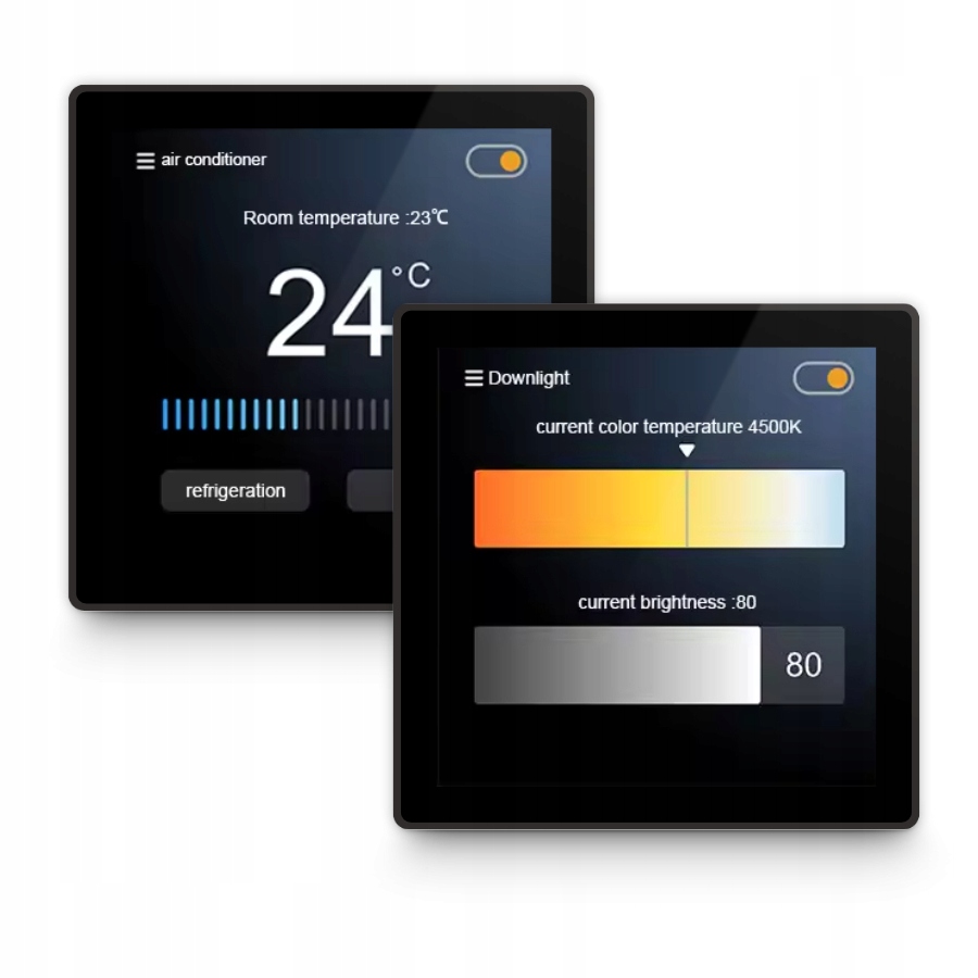 Dotykowy Pilot Scen Tuya Bramka Zigbee Panel Sterowania LCD WiFi Bluetooth