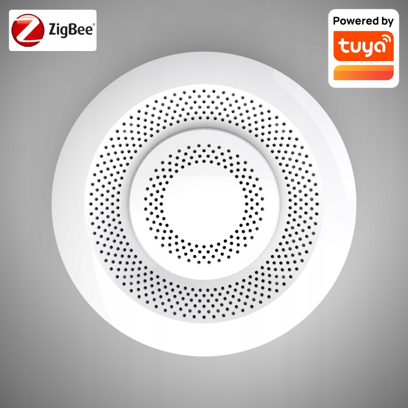 Czujnik Jakości Powietrza Temperatury Detektor CO2 LZO Tuya Zigbee
