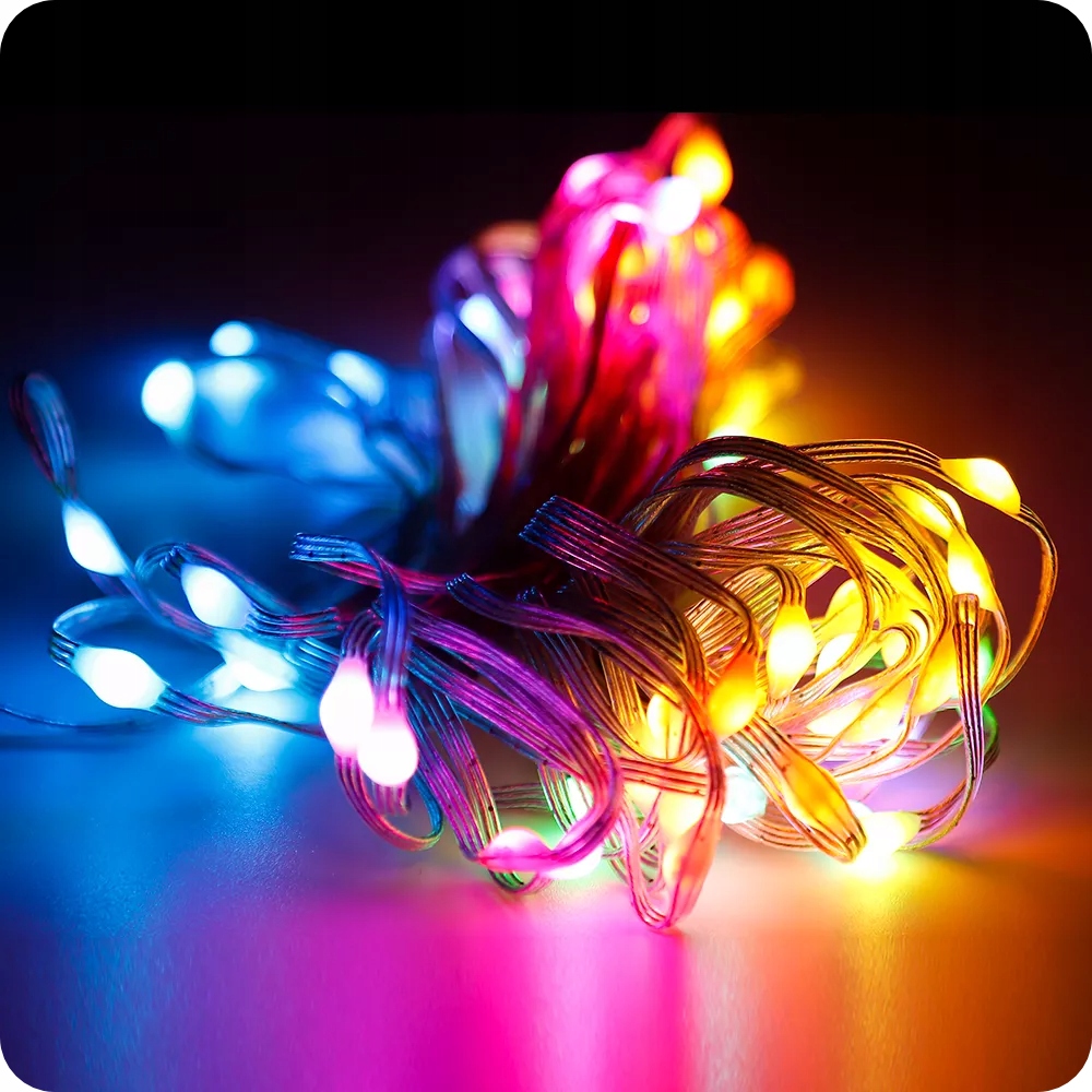 Lampki choinkowe LED Wi-Fi