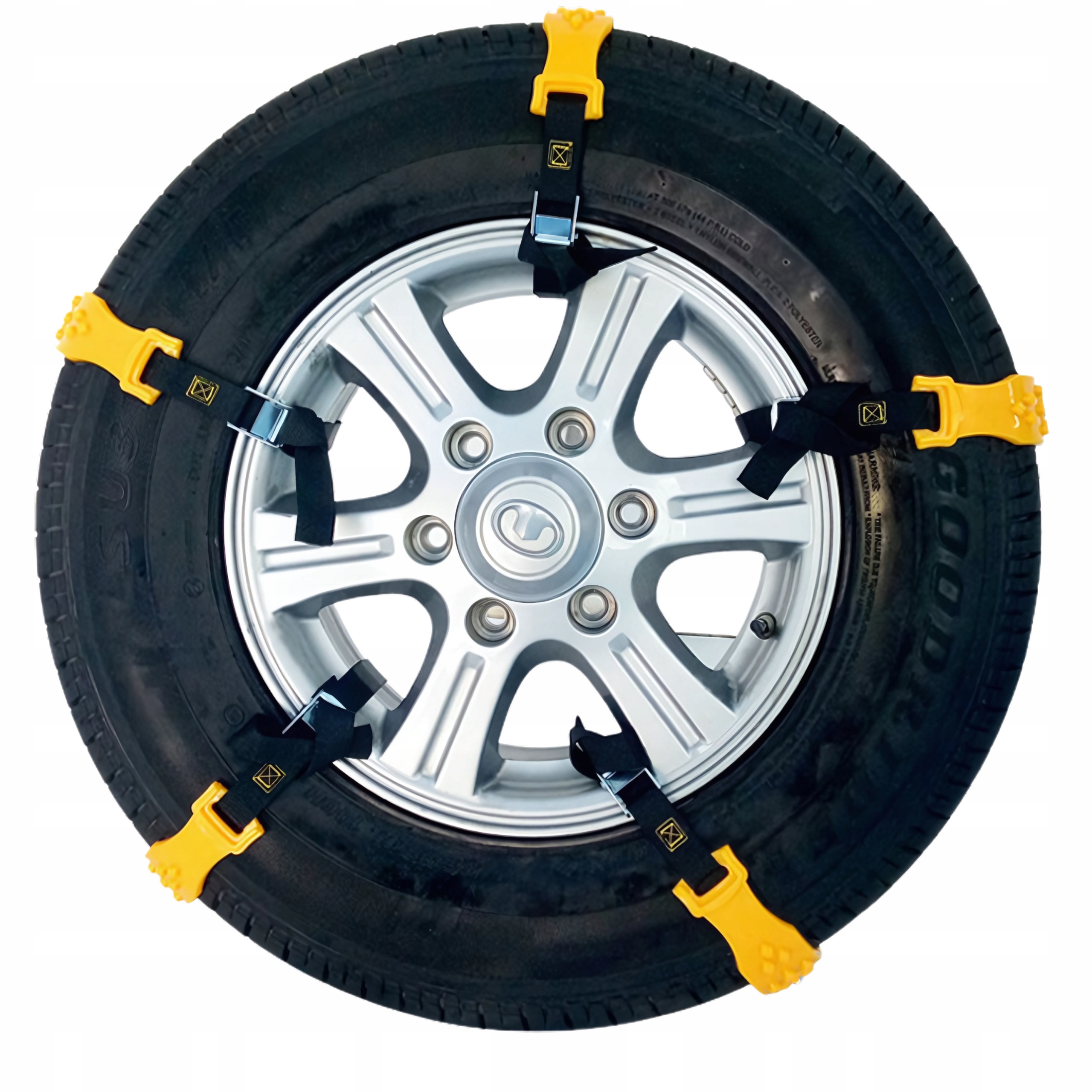 Łańcuchy Śniegowe Uniwersalne Opaski Na Koła Zimowe Antypoślizgowe Komplet