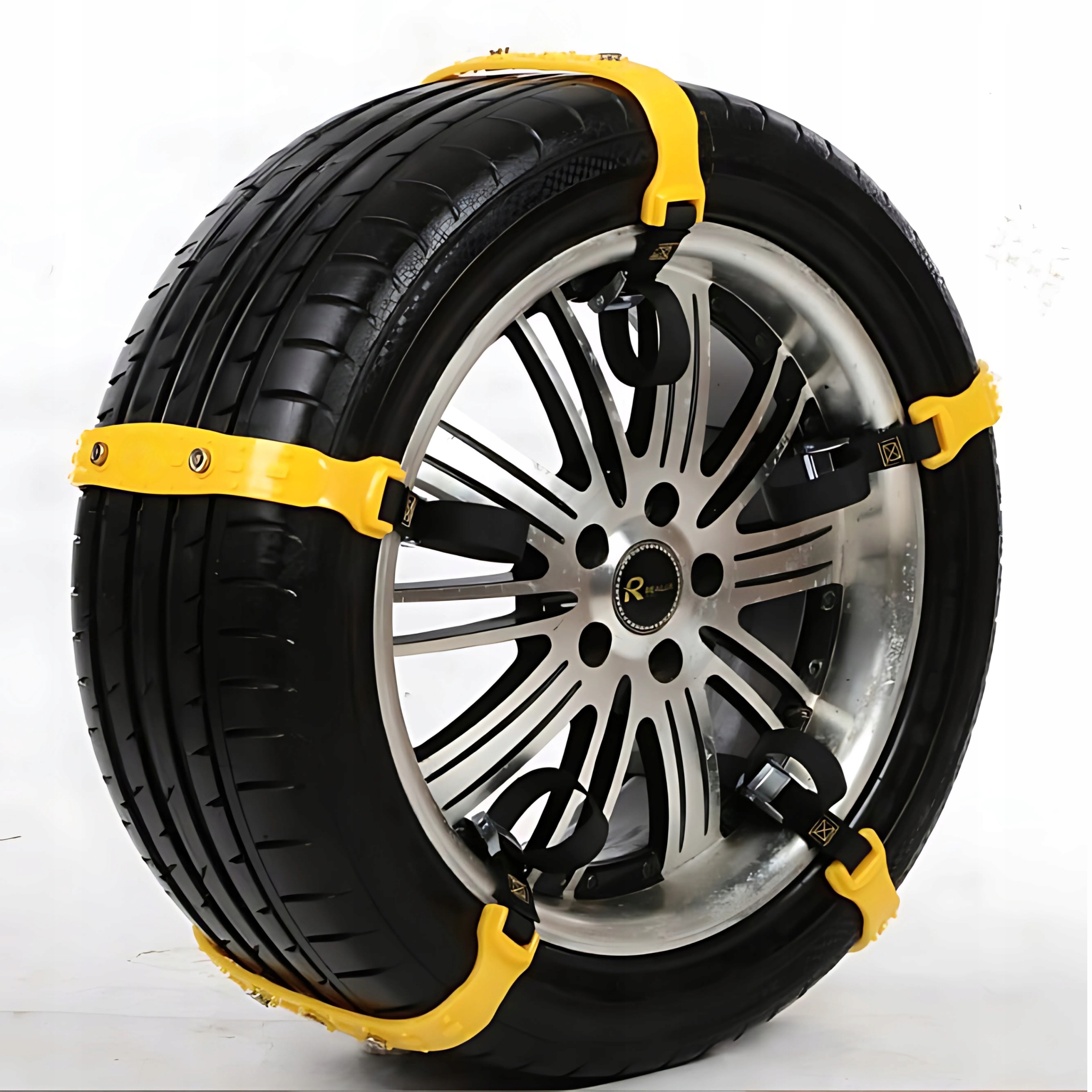 Łańcuchy Śniegowe Uniwersalne Opaski Na Koła Zimowe Antypoślizgowe Komplet