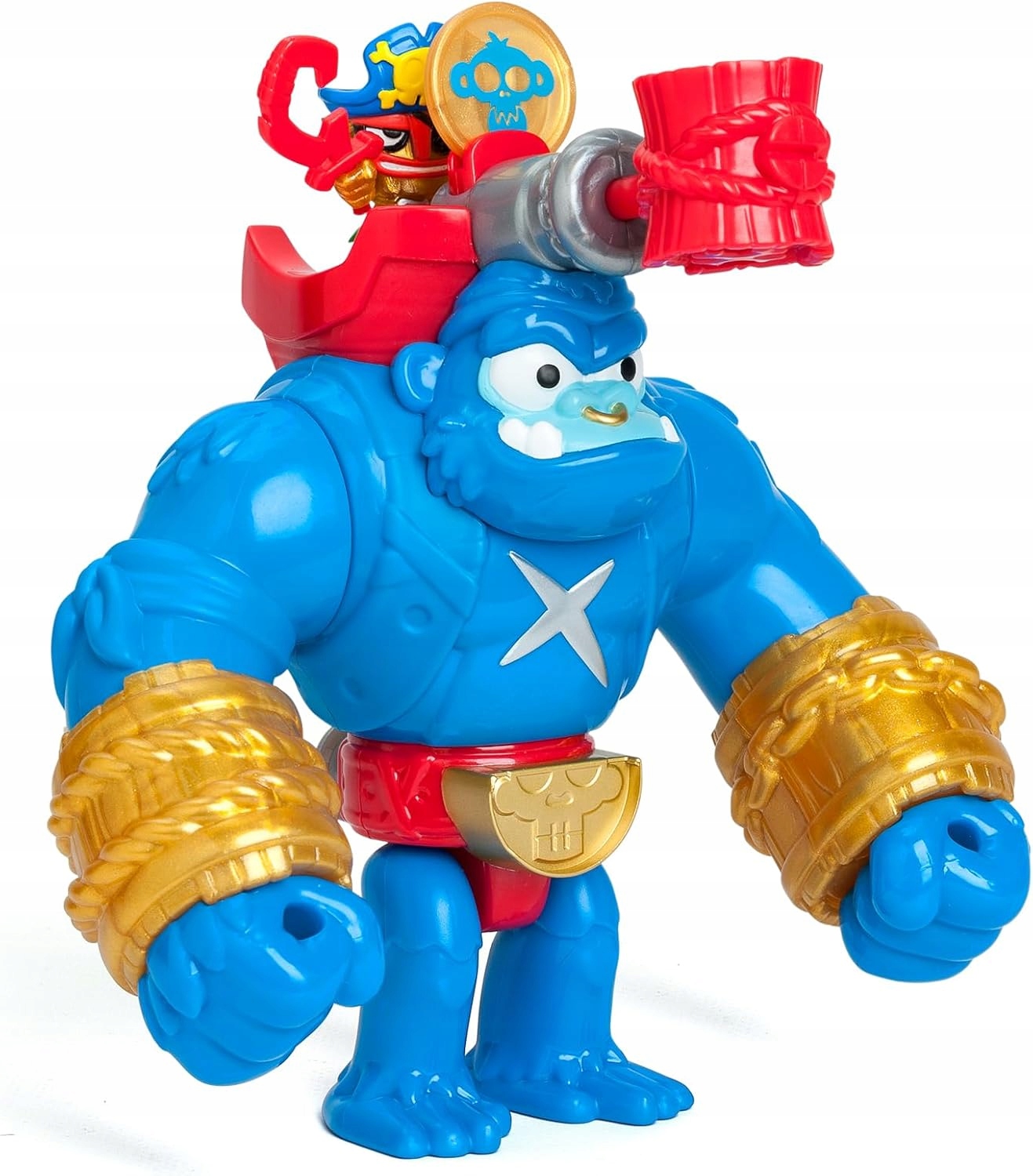 PIRATIX Crazy Jungle Niebieski Goryl Smash Jack