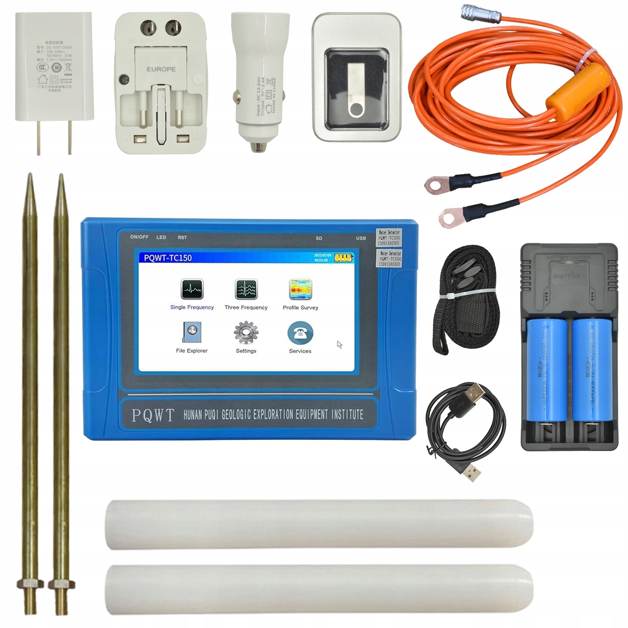 Zawartość zestawu PQWT-TC150