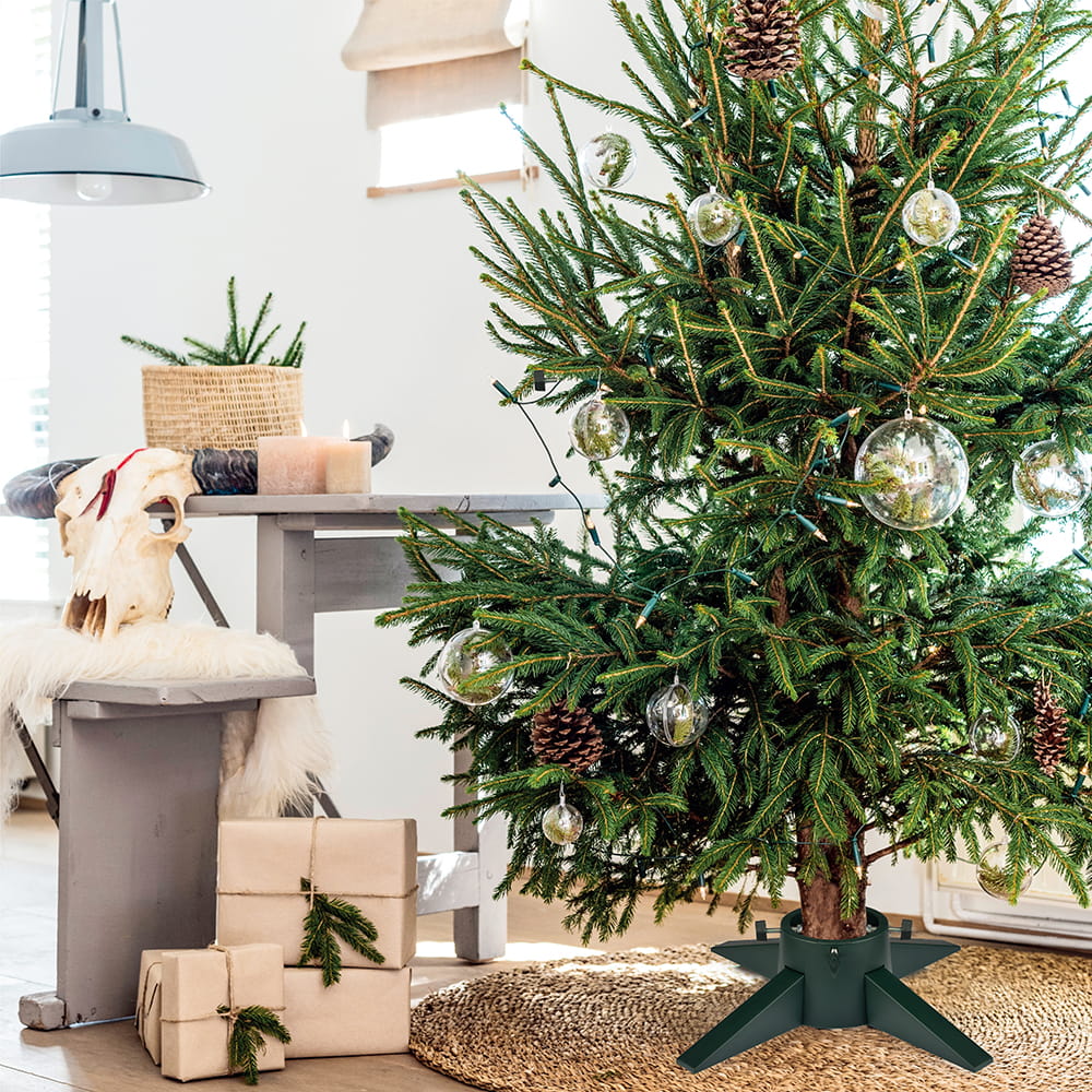 STOJAK NA CHOINKĘ Z POJEMNIKIEM NA WODĘ 1 L