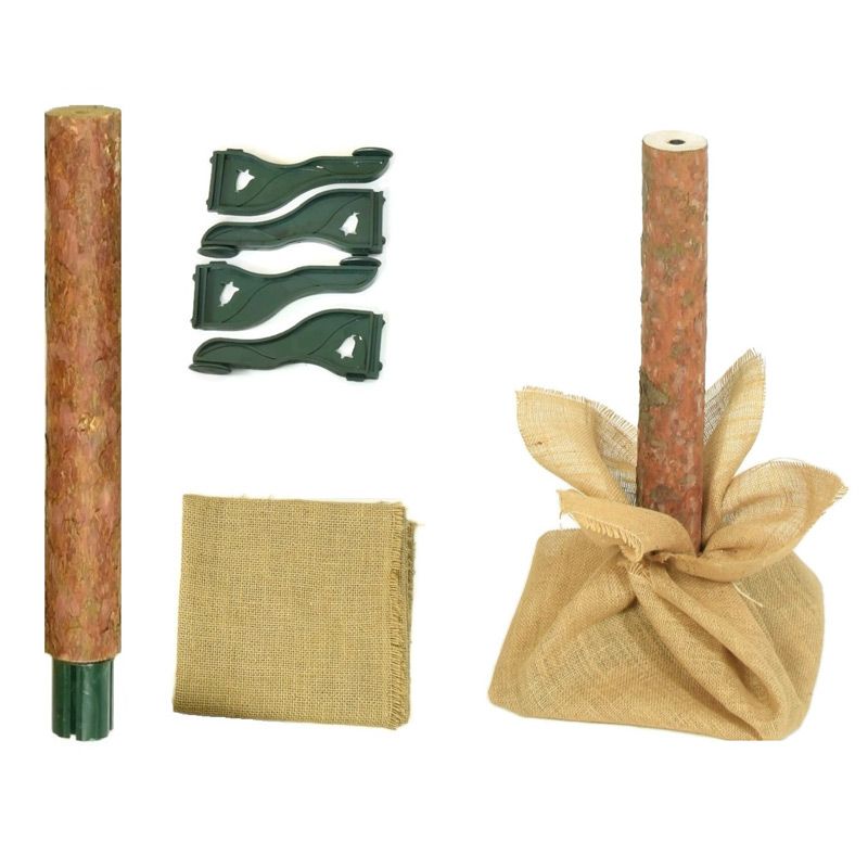 CHOINKA NA PNIU 160 CM SOSNA GÓRSKA PREMIUM JAK ŻYWA ŚWIĄTECZNA