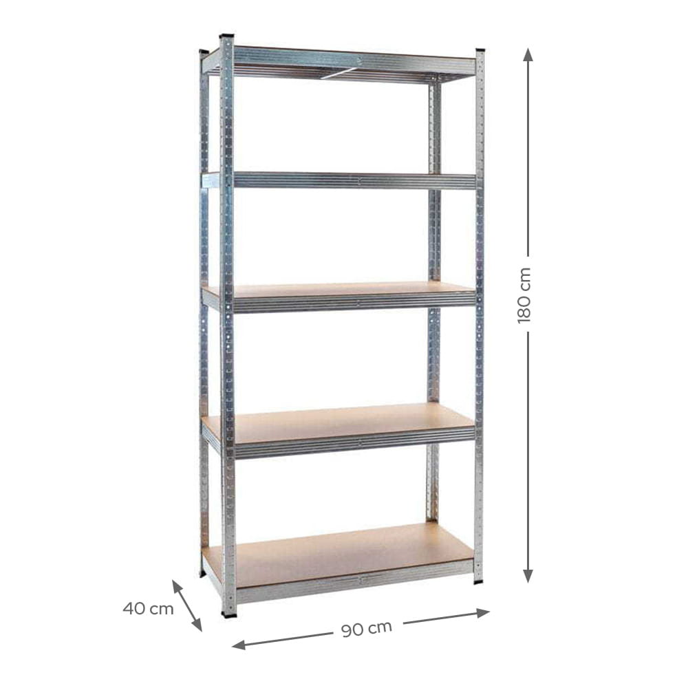 Regał magazynow 180 x 40 x 90 cm