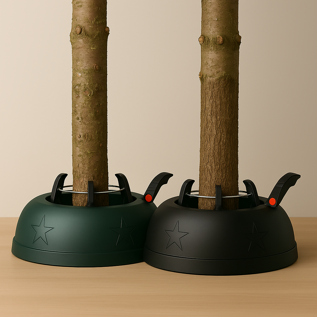 STOJAK POD CHOINKĘ ZIELONY STABILNY POJEMNIK NA WODĘ 1 L