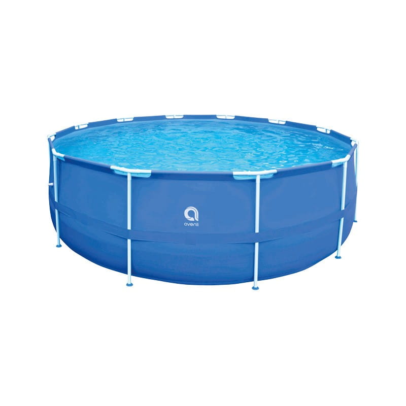 BASEN OGRODOWY STELAŻOWY 12157L 450X90 CM Z POMPĄ I POKRYWĄ