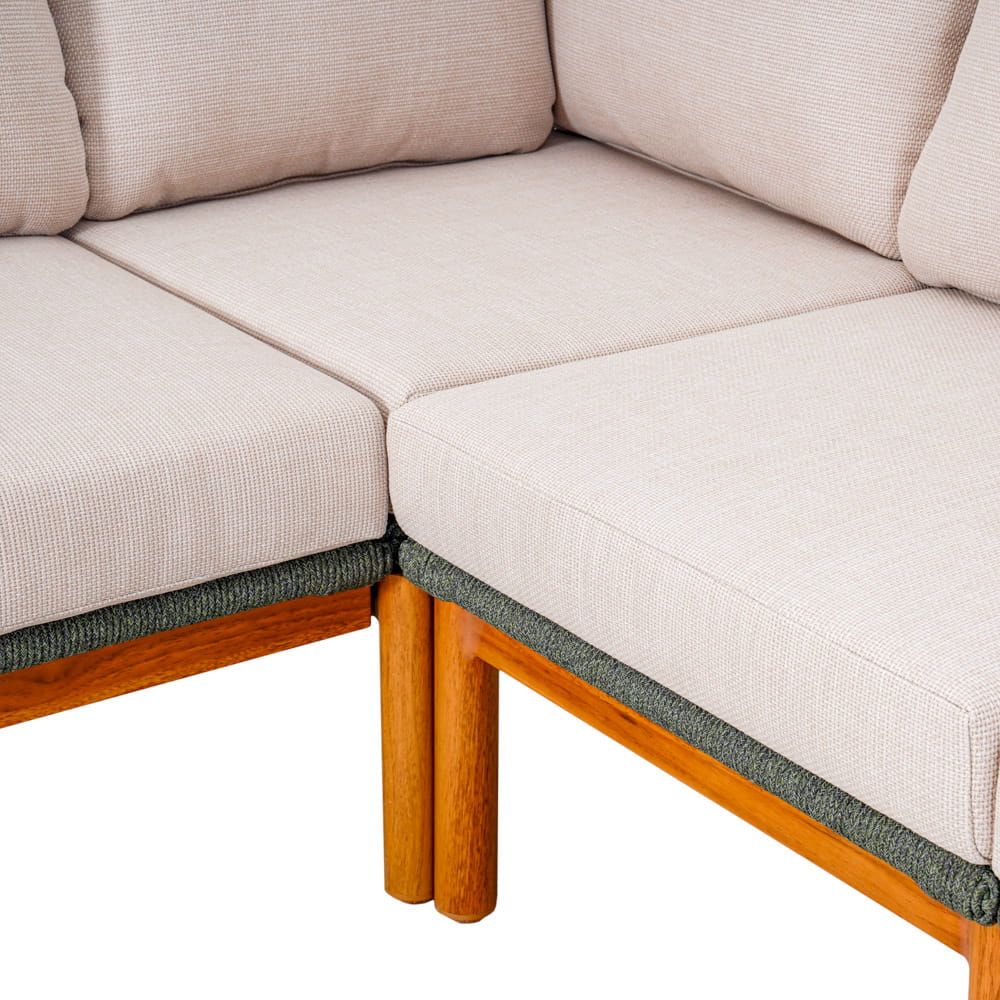 Meble ogrodowe wypoczynkowe Narożnik ogrodowy Fotele