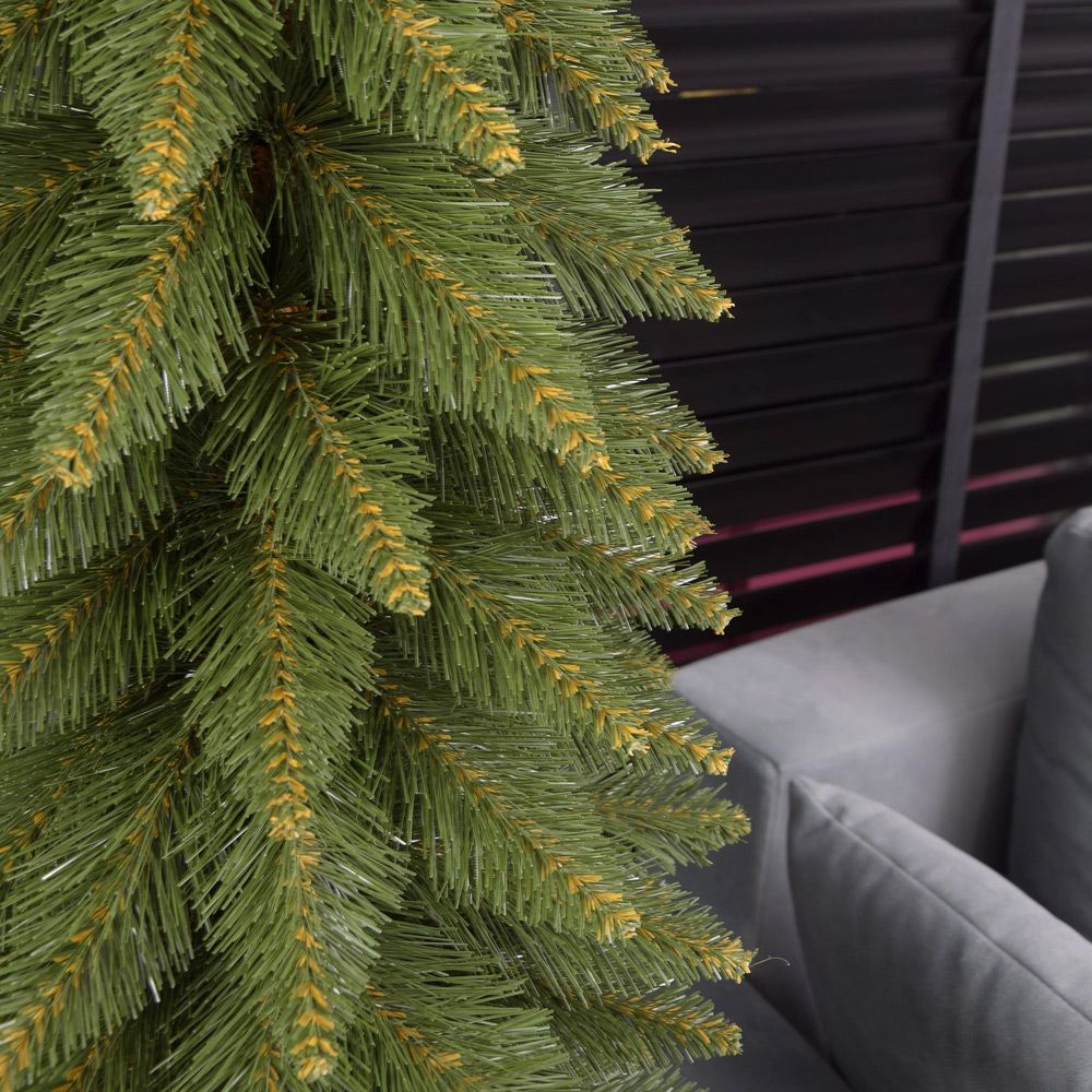 CHOINKA SZTUCZNA 190 CM ŚWIERK ZIELONY W DONICZCE EFEKT JAK ŻYWA