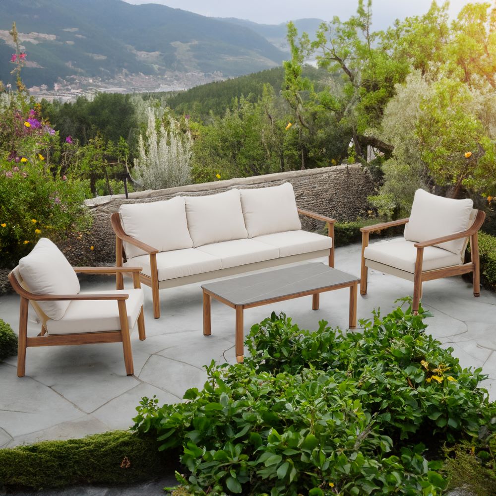 ZESTAW MEBLI OGRODOWYCH MONO Z ALUMINIUM