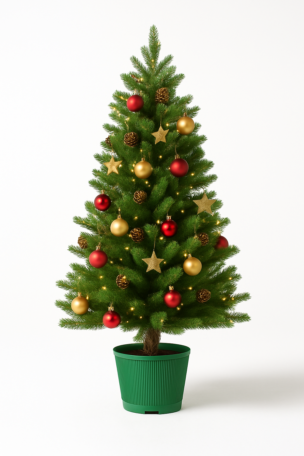 STOJAK NA CHOINKĘ ZIELONY REGULOWANY 2W1 Z POJEMNIKIEM NA WODĘ 31 CM