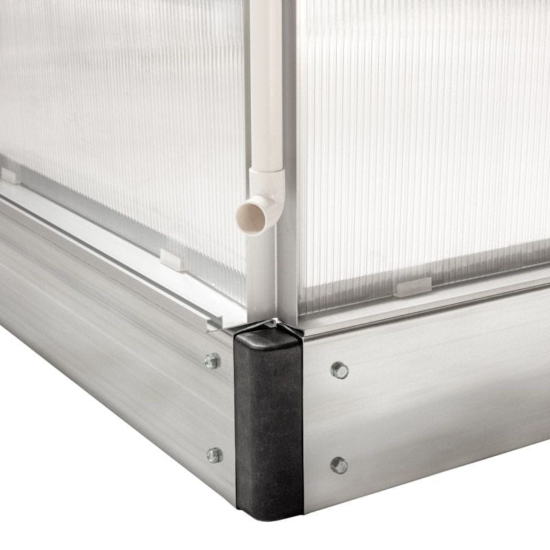 SZKLARNIA OGRODOWA Z POLIWĘGLANU  2,5 X 5,5 X 2,05 M