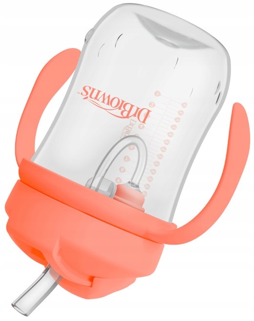 KUBEK NIEKAPEK ZE SŁOMKĄ Z OBCIĄŻNIKIEM DR BROWNS 270 ML DLA DZIECI 6M+ (3)