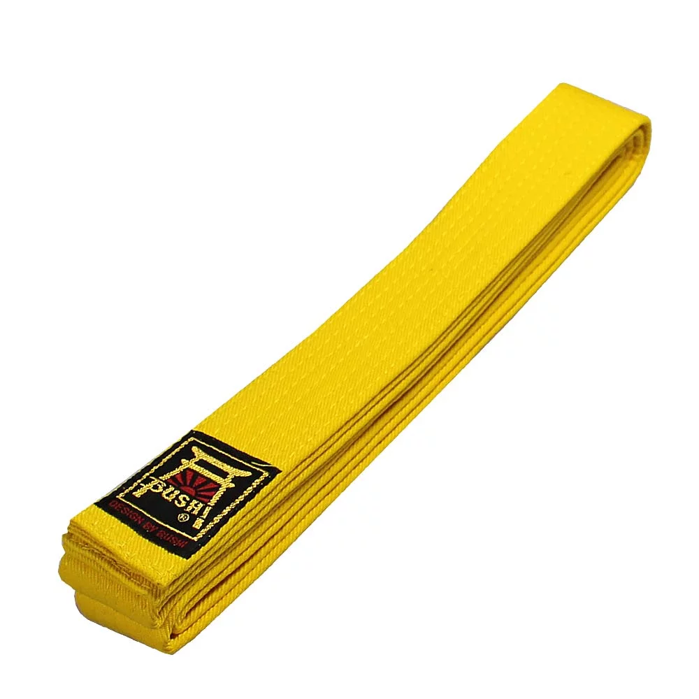 Pas Do Kimona Aikido Judo Karate BJJ 260 cm Żółty