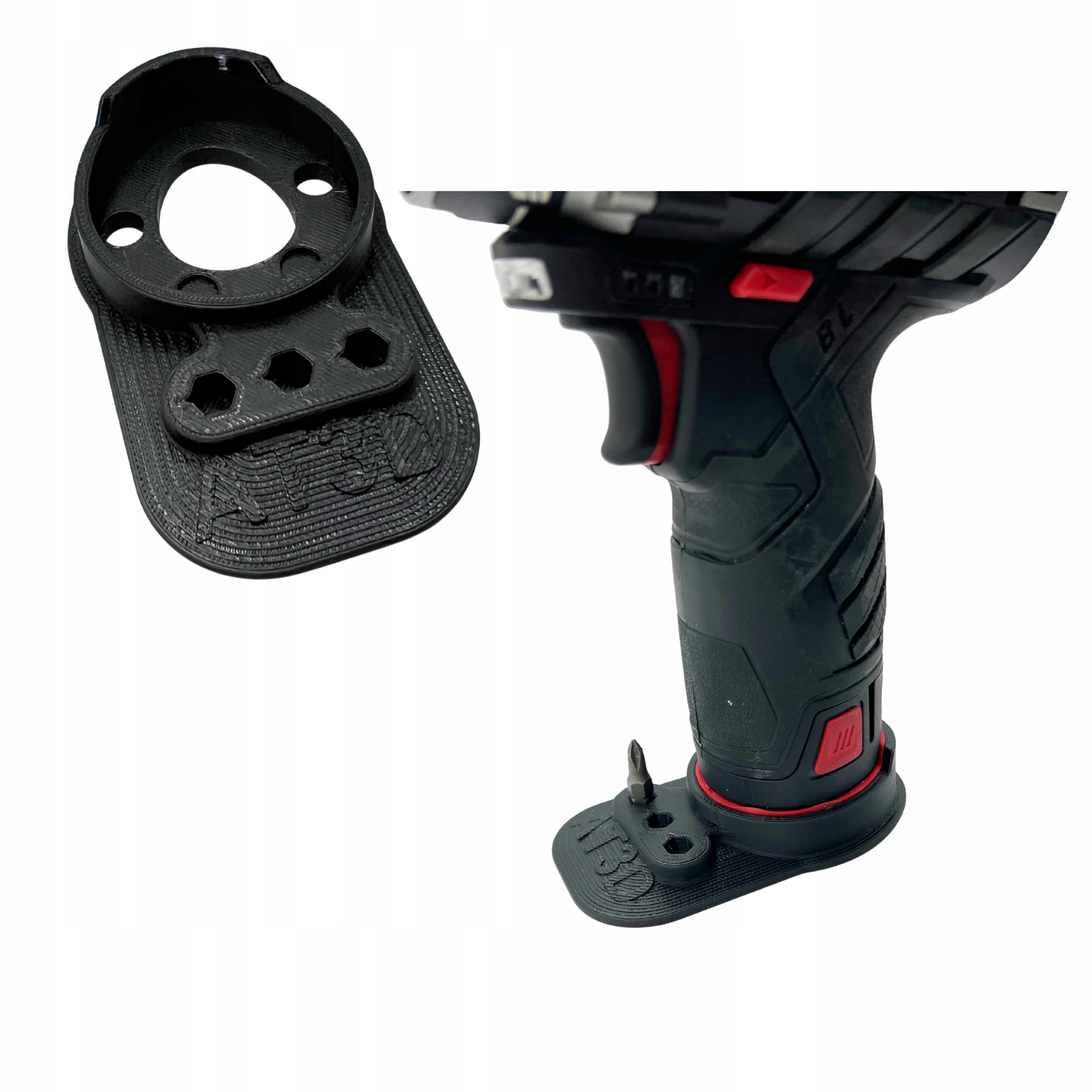 PARKSIDE 12V STOPKA DO WKRĘTARKI Z UCHWYTEM NA BITY DO BATERII 12V 2Ah