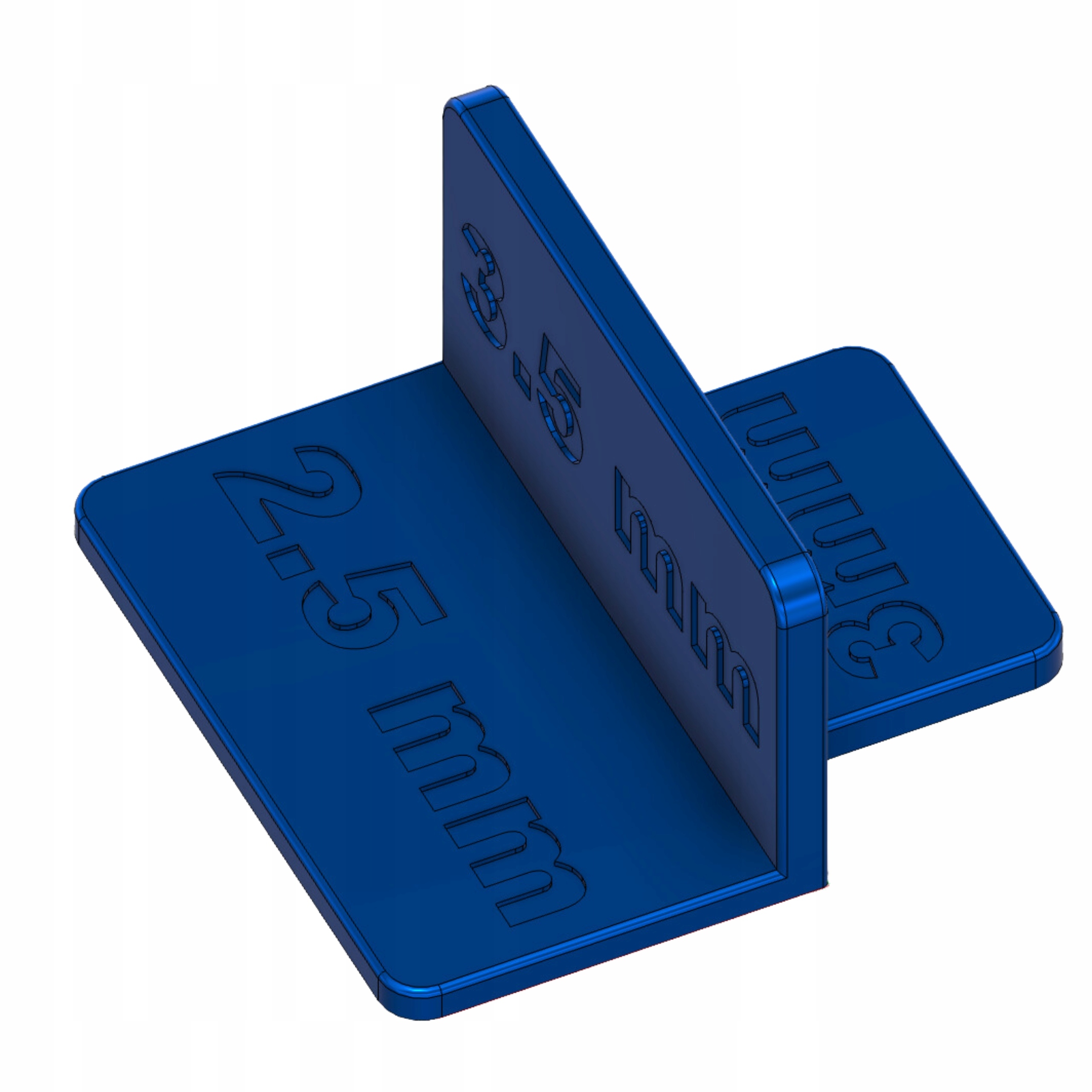 Dystans do desek tarasowych 2,5 mm 3 mm 3,5 mm